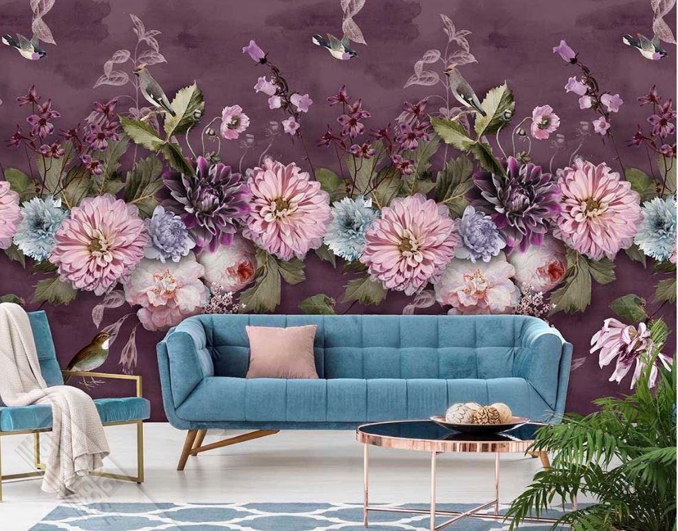 Themes - Floral Utopia - Behangexpresse