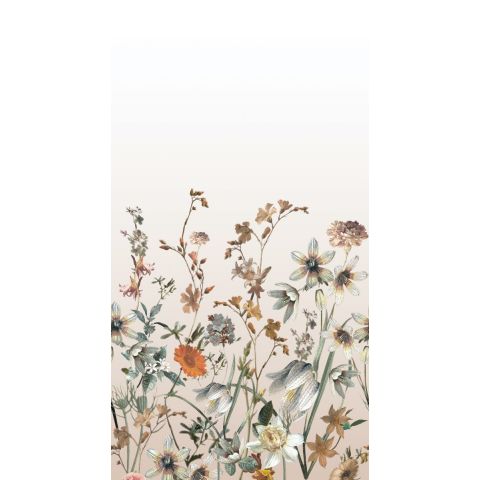 Esta Home - Vintage Flowers PhotowallXL 159211 - Repeatable