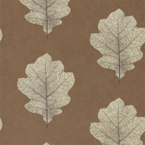 Sanderson Woodland Walk - Oak Fligree Copper/Graphite 215701