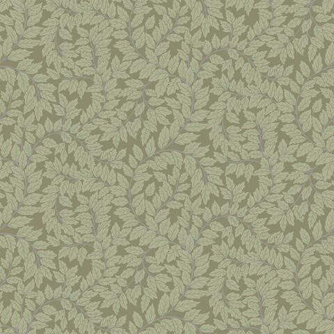 Dutch Wallcoverings First Class - Midbec Fågelsång - Lindlöv Dark Green 34020