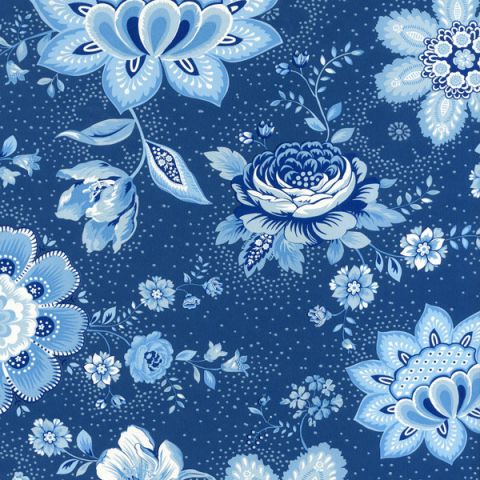 Pip Studio III  Folklore Chintz Dark Bleu 341013