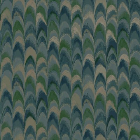 Dutch Wallcoverings First Class Patagonia - Ruba Teal 36132