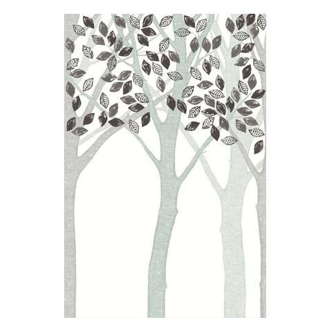 Eijffinger Wallpower Junior - Grey Leaf Tree