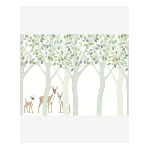 Eijffinger Wallpower Junior - Deer Leaf Tree XL