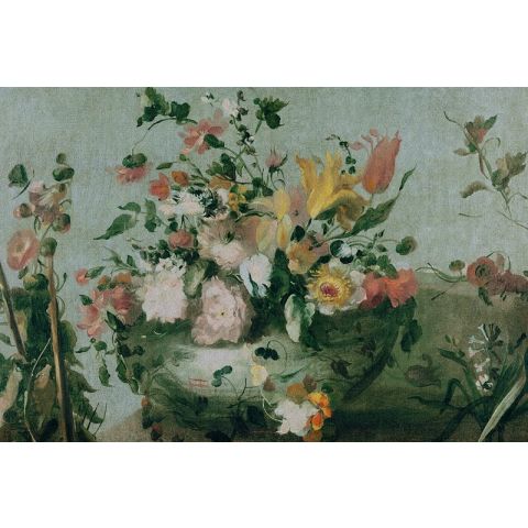 Dutch Wallcoverings Painted Memories Flowers
