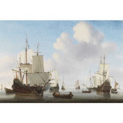 Dutch Wallcoverings Painted Memories Dutch Ships