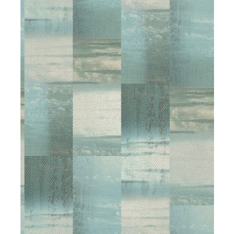 Dutch Wallcoverings First Class - Khalili Aoraki Glass Bead Bleu 99419