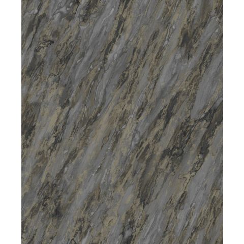 Dutch Wallcoverings Venezia Marble zwart glitter M663-29