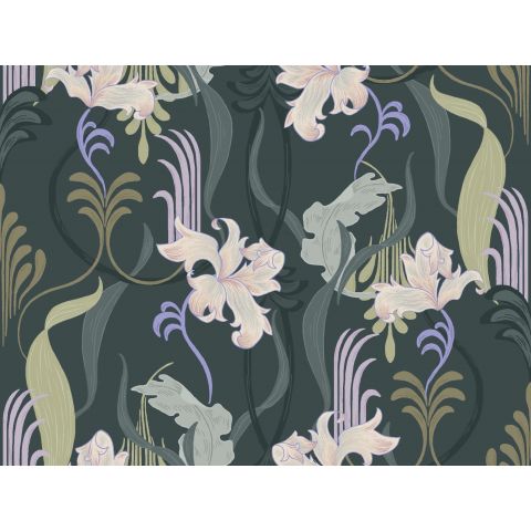 DUTCH WALLCOVERINGS - ANNET WEELINK VOL.1 MARILYN FLOWER LILAC