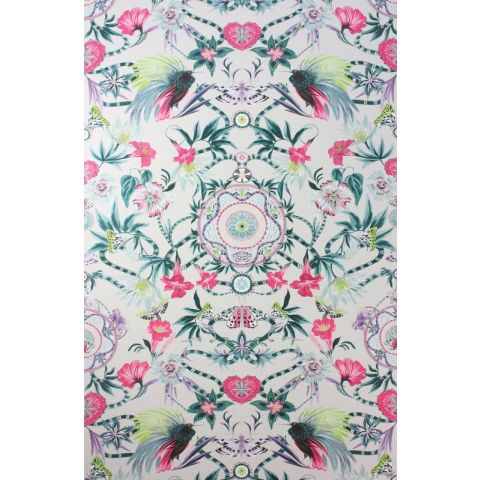 Matthew Williamson Durbar Menagerie Cerise W6950-01