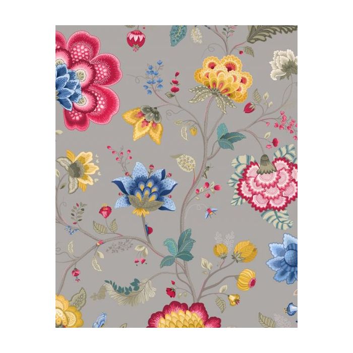 Pip Studio III Floral Fantasy Gray 341039 